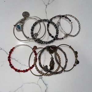 Bundle of 10 assorted ALEX AND ANI bracelets